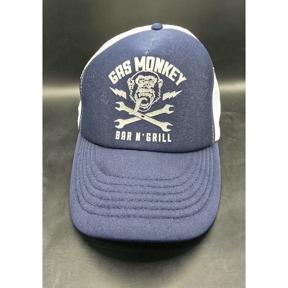 Gas Monkey Bar N' Grill Garage American Custom Cars Snapback Baseball Hat Cap